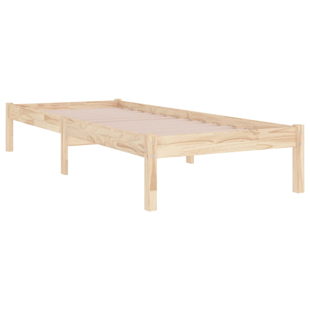 Bedframe Massief Hout 90X190 Cm 3Ft Single