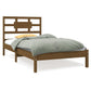 Bedframe Massief Hout Honingbruin 90X190 Cm 3Ft Single