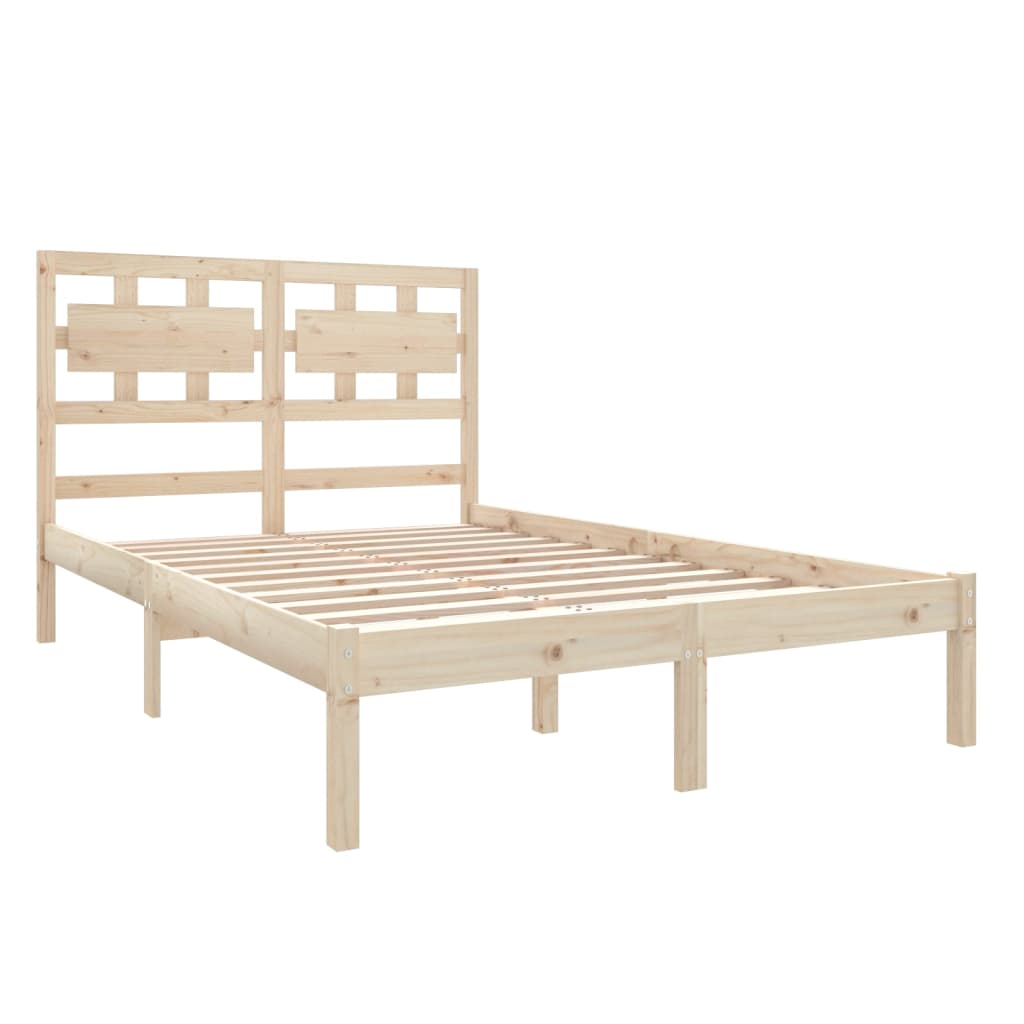 Bedframe Massief Hout 120X190 Cm 4Ft Small Double