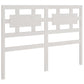 Bedframe Massief Hout Wit 135X190 Cm 4Ft6 Double