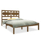Bedframe Massief Hout Honingbruin 140X190 Cm