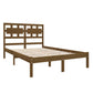 Bedframe Massief Hout Honingbruin 140X190 Cm