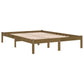 Bedframe Massief Hout Honingbruin 140X190 Cm