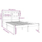 Bedframe Massief Hout Honingbruin 140X190 Cm