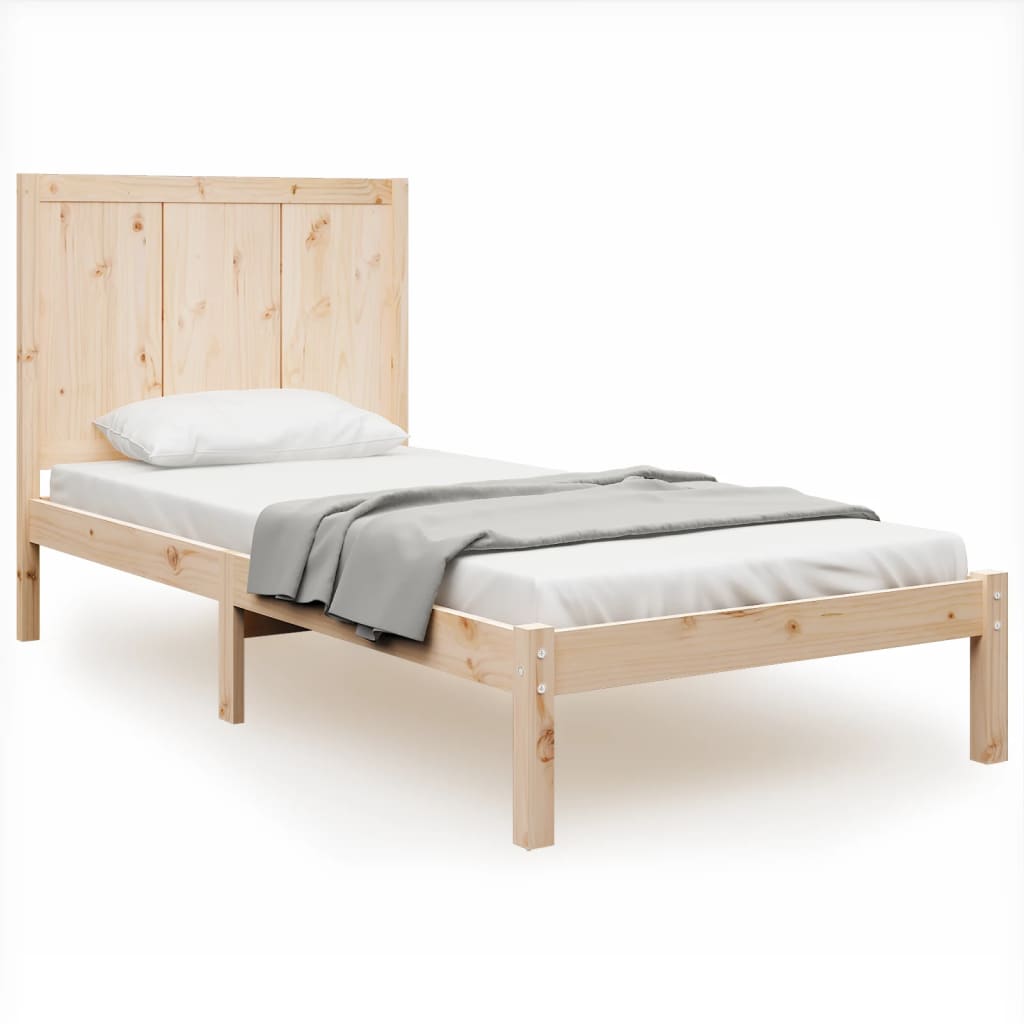 Bedframe Massief Grenenhout 75X190 Cm 2Ft6 Small Single