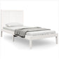 Bedframe Massief Grenenhout Wit 75X190 Cm 2Ft6 Small Single