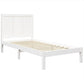 Bedframe Massief Grenenhout Wit 75X190 Cm 2Ft6 Small Single