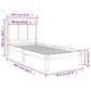 Bedframe Massief Grenenhout Zwart 90X200 Cm