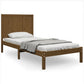 Bedframe Massief Grenenhout Honingbruin 100X200 Cm