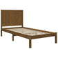 Bedframe Massief Grenenhout Honingbruin 100X200 Cm