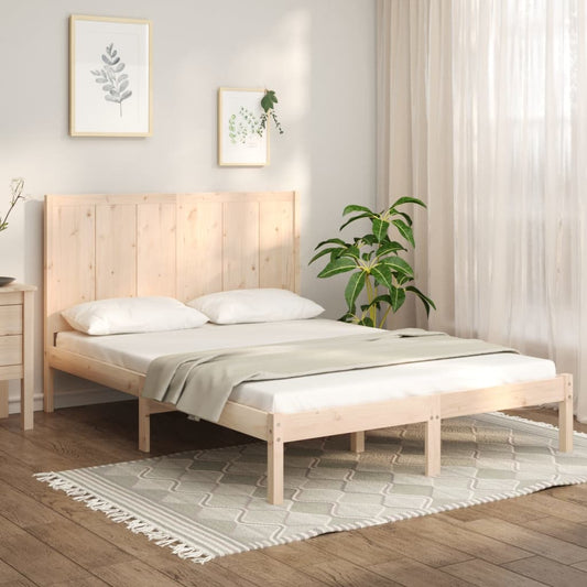 Bedframe Massief Grenenhout 160X200 Cm