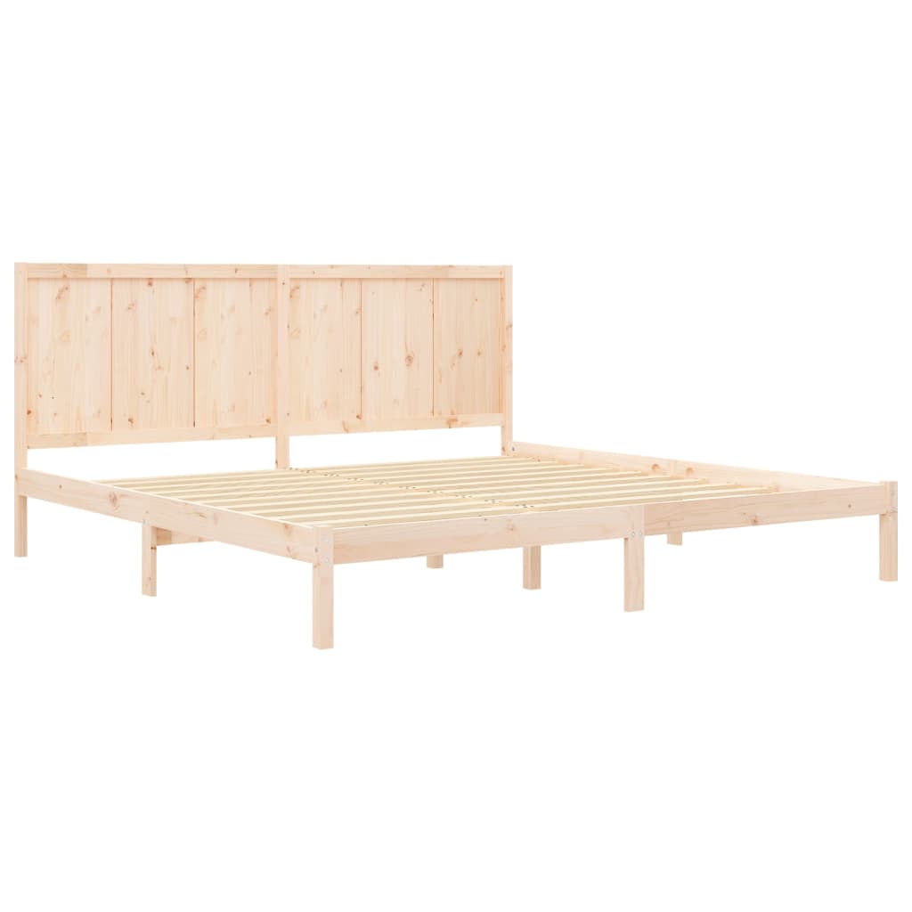 Bedframe Massief Grenenhout 180X200 Cm 6Ft Super King