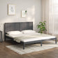 Bedframe Massief Grenenhout Grijs 180X200 Cm 6Ft Super King
