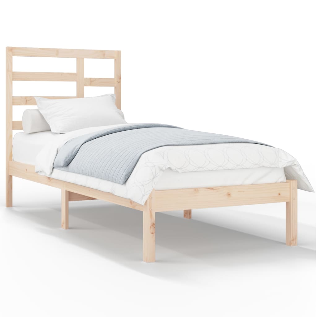 Bedframe Massief Hout 90X190 Cm 3Ft Single