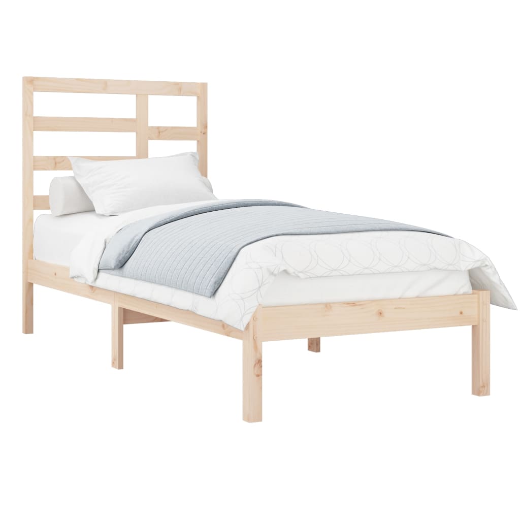 Bedframe Massief Hout 90X190 Cm 3Ft Single