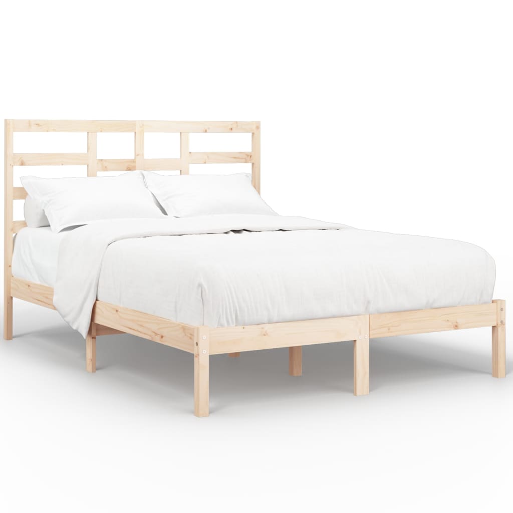 Bedframe Massief Hout 120X190 Cm 4Ft Small Double