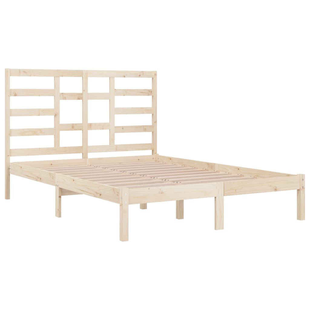 Bedframe Massief Hout 120X190 Cm 4Ft Small Double