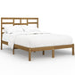 Bedframe Massief Hout Honingbruin 135X190 Cm 4Ft6 Double