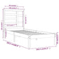 Bedframe Massief Hout Honingbruin 100X200 Cm