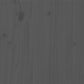 Bedframe Massief Hout Grijs 150X200 Cm 5Ft King Size