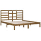 Bedframe Massief Hout Honingbruin 180X200 Cm 6Ft Super King