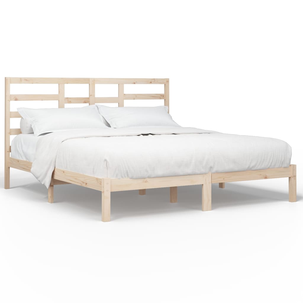 Bedframe Massief Hout 200X200 Cm