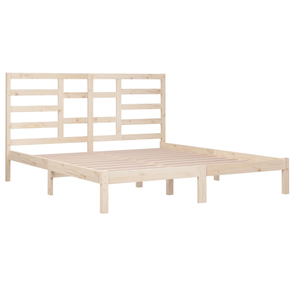 Bedframe Massief Hout 200X200 Cm