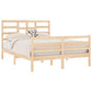 Bedframe Massief Hout 140X190 Cm