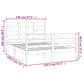 Bedframe Massief Hout 140X190 Cm
