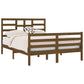 Bedframe Massief Hout Honingbruin 140X190 Cm