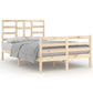 Bedframe Massief Hout 120X200 Cm