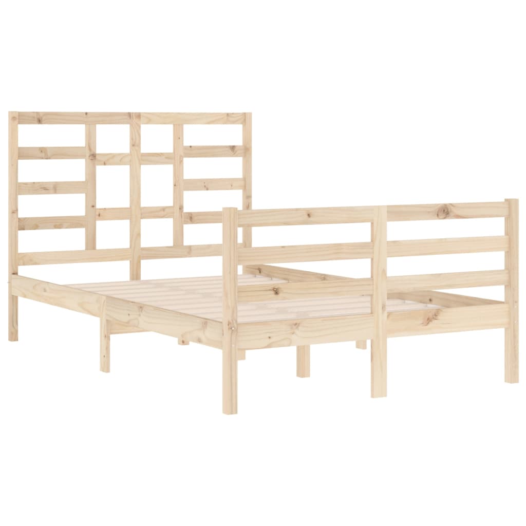 Bedframe Massief Hout 120X200 Cm