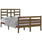 Bedframe Massief Hout Honingbruin 120X200 Cm