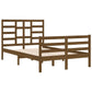 Bedframe Massief Hout Honingbruin 120X200 Cm