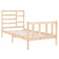 Bedframe Massief Hout 75X190 Cm 2Ft6 Small Single