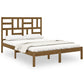 Bedframe Massief Hout Honingbruin 120X190 Cm 4Ft Small Double