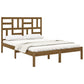 Bedframe Massief Hout Honingbruin 120X190 Cm 4Ft Small Double