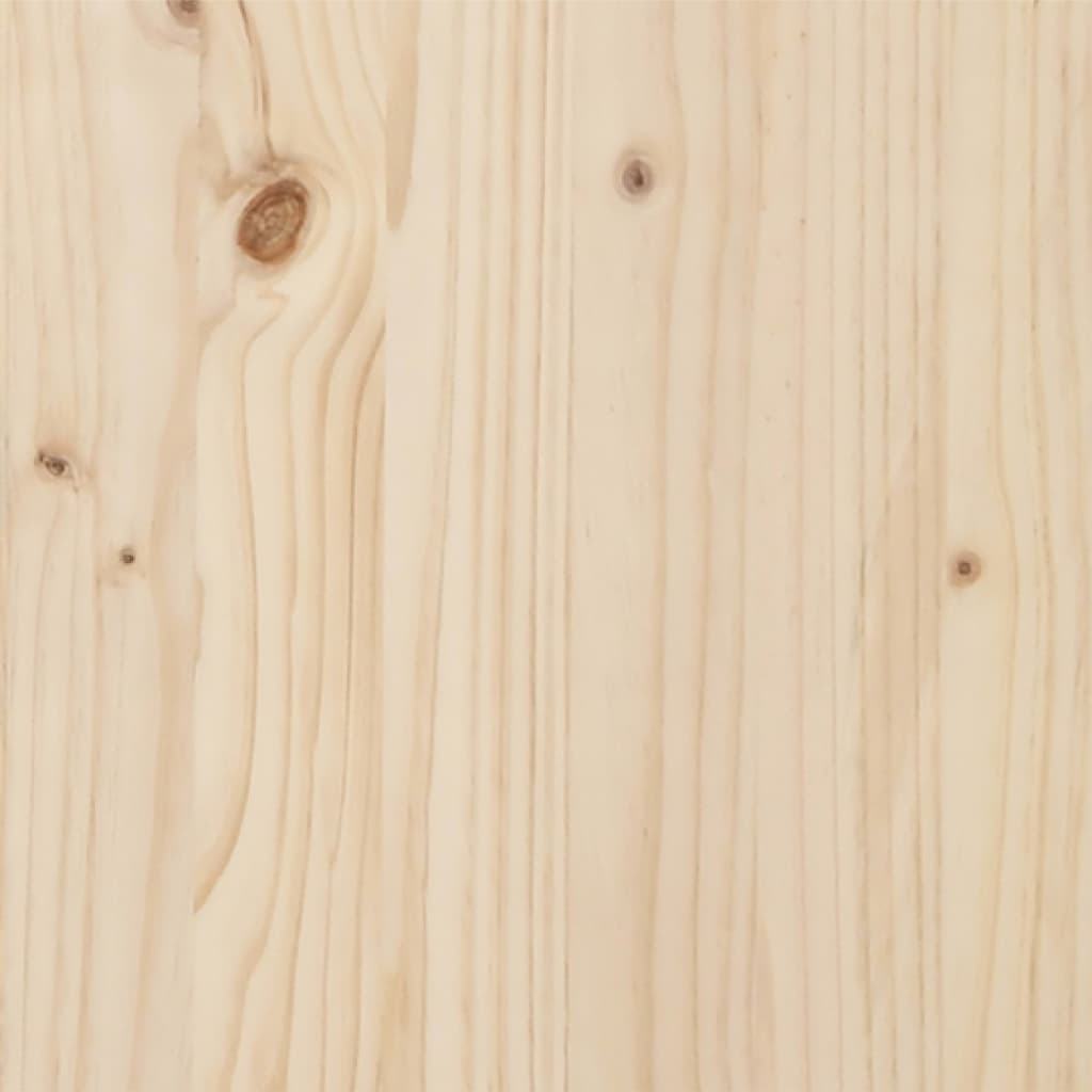 Bedframe Massief Hout 140X190 Cm