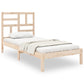 Bedframe Massief Hout 100X200 Cm