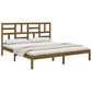 Bedframe Massief Hout Honingbruin 180X200 Cm 6Ft Super King