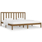Bedframe Grenenhout Honingbruin 180X200 Cm 6Ft Super King