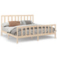 Bedframe Massief Grenenhout 200X200 Cm