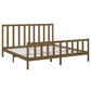 Bedframe Massief Grenenhout Honingbruin 200X200 Cm