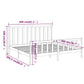 Bedframe Massief Grenenhout Honingbruin 200X200 Cm
