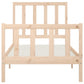 Bedframe Massief Hout 100X200 Cm