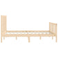 Bedframe Massief Hout 120X200 Cm
