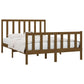 Bedframe Massief Hout Honingbruin 120X200 Cm