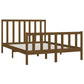 Bedframe Massief Hout Honingbruin 120X200 Cm