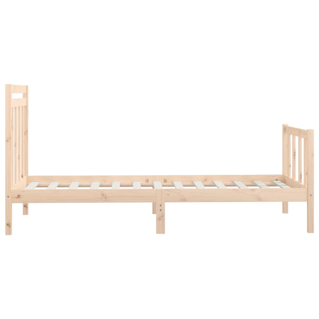 Bedframe Massief Grenenhout 90X200 Cm