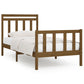 Bedframe Massief Grenenhout Honingbruin 100X200 Cm